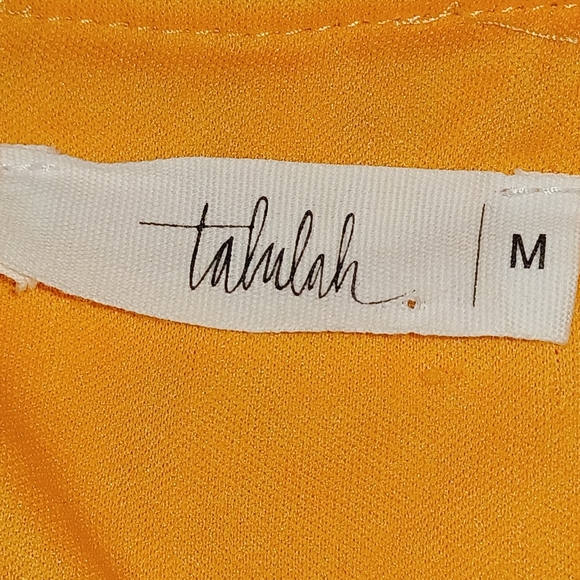 Talulah Mockingbird Tiered Cottagecore Halter Midi Dress Women's Sz Medium - Picture 6 of 10